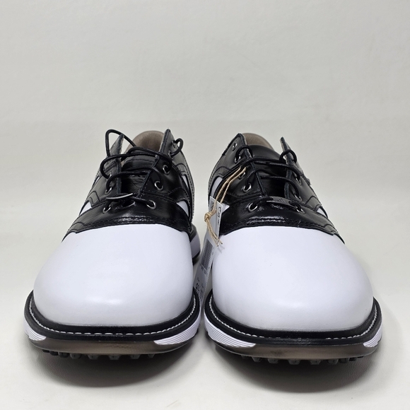 Adidas MC Z-Traxion IF2714 FTWR White Black Spikeless Golf Shoes Men‎ Sz 9.5 New